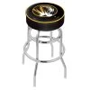 Holland Bar Stool Co. 30" 4" Missouri Cushion Seat, Double-Ring Chrome Swivel Bar Stool -Kitchen & Dining Furniture Sales Store Holland20Bar20Stool20Co L7C1Mizzou 1
