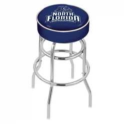 Holland Bar Stool Co. 30" North Florida Cushion Seat, 2-Ring Chrome Swivel Bar Stool