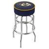 Holland Bar Stool Co. 30" Nashville Predators Cushion Seat, 2-Ring Chrome Swivel Bar Stool -Kitchen & Dining Furniture Sales Store Holland20Bar20Stool20Co L7C1NshPre