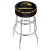 Holland Bar Stool Co. 25" Southern Miss Cushion Seat, 2-Ring Chrome Swivel Bar Stool -Kitchen & Dining Furniture Sales Store Holland20Bar20Stool20Co L7C1SouMis