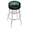 Holland Bar Stool Co. 25" Ohio University Cushion Seat, 2-Ring Chrome Swivel Bar Stool -Kitchen & Dining Furniture Sales Store Holland20Bar20Stool20Co L7C1UnivOH