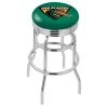 Holland Bar Stool Co. 30" Chrome 2-Ring UAB Swivel Bar Stool, Accent Ring