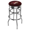 Holland Bar Stool Co. 25" Chrome 2-Ring Arizona Coyotes Swivel Bar Stool, Accent Ring -Kitchen & Dining Furniture Sales Store Holland20Bar20Stool20Co L7C3CAriCoy