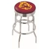 Holland Bar Stool Co. 25" Chrome 2-Ring Arizona State Swivel Bar Stool, Accent Ring, Sparky -Kitchen & Dining Furniture Sales Store Holland20Bar20Stool20Co L7C3CArizSt S 1
