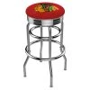 Holland Bar Stool Co. 30" Chrome 2-Ring Chicago Blackhawks Swivel Bar Stool, Accent Ring -Kitchen & Dining Furniture Sales Store Holland20Bar20Stool20Co L7C3CChiHwk R