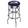 Holland Bar Stool Co. 25" Chrome 2-Ring Colorado Avalanche Swivel Bar Stool, Accent Ring -Kitchen & Dining Furniture Sales Store Holland20Bar20Stool20Co L7C3CColAva
