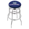 Holland Bar Stool Co. 25" Chrome 2-Ring Connecticut Swivel Bar Stool, Accent Ring -Kitchen & Dining Furniture Sales Store Holland20Bar20Stool20Co L7C3CConnUn