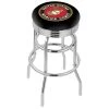 Holland Bar Stool Co. 30" Chrome 2-Ring U.S. Marines Swivel Bar Stool, Accent Ring -Kitchen & Dining Furniture Sales Store Holland20Bar20Stool20Co L7C3CMarine