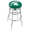 Holland Bar Stool Co. 30" Chrome 2-Ring Michigan State Swivel Bar Stool, Accent Ring -Kitchen & Dining Furniture Sales Store Holland20Bar20Stool20Co L7C3CMichSt