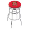 Holland Bar Stool Co. 25" Chrome 2-Ring Maryland Swivel Bar Stool, Accent Ring -Kitchen & Dining Furniture Sales Store Holland20Bar20Stool20Co L7C3CMrylnd