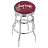 Holland Bar Stool Co. 25" Chrome 2-Ring Mississippi State Swivel Bar Stool, Accent Ring -Kitchen & Dining Furniture Sales Store Holland20Bar20Stool20Co L7C3CMssStU
