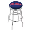 Holland Bar Stool Co. 25" Chrome 2-Ring Ole' Miss Swivel Bar Stool, Accent Ring -Kitchen & Dining Furniture Sales Store Holland20Bar20Stool20Co L7C3CMssppU