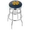 Holland Bar Stool Co. 30" Chrome 2-Ring Notre Dame (ND) Swivel Bar Stool, Accent Ring -Kitchen & Dining Furniture Sales Store Holland20Bar20Stool20Co L7C3CND ND