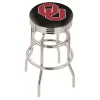 Holland Bar Stool Co. 25" Chrome 2-Ring Oklahoma Swivel Bar Stool, Accent Ring -Kitchen & Dining Furniture Sales Store Holland20Bar20Stool20Co L7C3COklhma