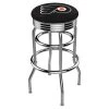 Holland Bar Stool Co. 25" Chrome 2-Ring Philadelphia Flyers Swivel Bar Stool, Accent Ring -Kitchen & Dining Furniture Sales Store Holland20Bar20Stool20Co L7C3CPhiFly B