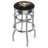 Holland Bar Stool Co. 30" Chrome 2-Ring Pittsburgh Penguins Swivel Bar Stool, Accent Ring -Kitchen & Dining Furniture Sales Store Holland20Bar20Stool20Co L7C3CPitPen
