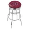 Holland Bar Stool Co. 30" Chrome 2-Ring Texas A&M Swivel Bar Stool, Accent Ring -Kitchen & Dining Furniture Sales Store Holland20Bar20Stool20Co L7C3CTexA M