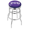 Holland Bar Stool Co. 30" Chrome 2-Ring TCU Swivel Bar Stool, Accent Ring -Kitchen & Dining Furniture Sales Store Holland20Bar20Stool20Co L7C3CTexChr