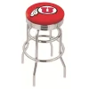 Holland Bar Stool Co. 30" Chrome 2-Ring Utah Swivel Bar Stool, Accent Ring -Kitchen & Dining Furniture Sales Store Holland20Bar20Stool20Co L7C3CUtahUn
