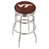 Holland Bar Stool Co. 25" Chrome 2-Ring Virginia Tech Swivel Bar Stool, Accent Ring -Kitchen & Dining Furniture Sales Store Holland20Bar20Stool20Co L7C3CVATech