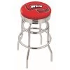 Holland Bar Stool Co. 25" Chrome 2-Ring Western Kentucky Swivel Bar Stool, Accent Ring -Kitchen & Dining Furniture Sales Store Holland20Bar20Stool20Co L7C3CWestKy