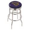 Holland Bar Stool Co. 25" Chrome 2-Ring West Virginia Swivel Bar Stool, Accent Ring -Kitchen & Dining Furniture Sales Store Holland20Bar20Stool20Co L7C3CWestVA