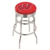 Holland Bar Stool Co. 30" Chrome 2-Ring Wisconsin "W" Swivel Bar Stool, Accent Ring -Kitchen & Dining Furniture Sales Store Holland20Bar20Stool20Co L7C3CWisc W