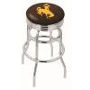 Holland Bar Stool Co. 25" Chrome 2-Ring Wyoming Swivel Bar Stool, Accent Ring -Kitchen & Dining Furniture Sales Store Holland20Bar20Stool20Co L7C3CWymng