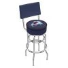 Holland Bar Stool Co. 30" Chrome 2-Ring Colorado Avalanche Swivel Bar Stool, Back -Kitchen & Dining Furniture Sales Store Holland20Bar20Stool20Co L7C4ColAva