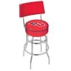 Holland Bar Stool Co. 25" Chrome 2-Ring University of Dayton Swivel Bar Stool, Back -Kitchen & Dining Furniture Sales Store Holland20Bar20Stool20Co L7C4DytnUn