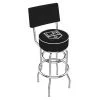 Holland Bar Stool Co. 25" Chrome 2-Ring Los Angeles Kings Swivel Bar Stool, Back -Kitchen & Dining Furniture Sales Store Holland20Bar20Stool20Co L7C4LAKing