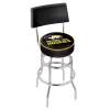 Holland Bar Stool Co. 30" Chrome 2-Ring Michigan Tech Swivel Bar Stool, Back -Kitchen & Dining Furniture Sales Store Holland20Bar20Stool20Co L7C4MITech
