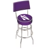 Holland Bar Stool Co. 30" Chrome 2-Ring Northwestern Swivel Bar Stool, Back -Kitchen & Dining Furniture Sales Store Holland20Bar20Stool20Co L7C4Nthwst