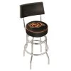 Holland Bar Stool Co. 30" Chrome 2-Ring Oklahoma State Swivel Bar Stool, Back -Kitchen & Dining Furniture Sales Store Holland20Bar20Stool20Co L7C4OKStUn