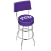 Holland Bar Stool Co. 30" Chrome 2-Ring TCU Swivel Bar Stool, Back -Kitchen & Dining Furniture Sales Store Holland20Bar20Stool20Co L7C4TexChr