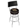 Holland Bar Stool Co. 30" Chrome 2-Ring Western Michigan Swivel Bar Stool, Back -Kitchen & Dining Furniture Sales Store Holland20Bar20Stool20Co L7C4WestMI 1