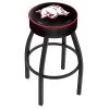 Holland Bar Stool Co. 30" 4" Arkansas Cushion Seat, Blk Wrinkle Base Swivel Bar Stool -Kitchen & Dining Furniture Sales Store Holland20Bar20Stool20Co L8B1ArknUn