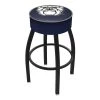 Holland Bar Stool Co. 30" 4" Butler Cushion Seat, Blk Wrinkle Base Swivel Bar Stool