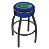Holland Bar Stool Co. 25" 4" Florida Cushion Seat, Blk Wrinkle Base Swivel Bar Stool -Kitchen & Dining Furniture Sales Store Holland20Bar20Stool20Co L8B1FlorUn