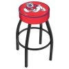 Holland Bar Stool Co. 30" 4" Fresno State Cushion Seat, Blk Wrinkle Base Swivel Bar Stool -Kitchen & Dining Furniture Sales Store Holland20Bar20Stool20Co L8B1FresSt