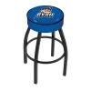 Holland Bar Stool Co. 25" Grand Valley State Cushion Seat, Blk Wrinkle Base Swivel Bar Stool -Kitchen & Dining Furniture Sales Store Holland20Bar20Stool20Co L8B1GVStUn