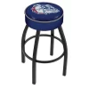 Holland Bar Stool Co. 25" 4" Gonzaga Cushion Seat, Blk Wrinkle Base Swivel Bar Stool -Kitchen & Dining Furniture Sales Store Holland20Bar20Stool20Co L8B1Gonzga 1
