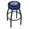 Holland Bar Stool Co. 25" 4" Georgetown Cushion Seat, Blk Wrinkle Base Swivel Bar Stool -Kitchen & Dining Furniture Sales Store Holland20Bar20Stool20Co L8B1Grgtwn