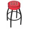 Holland Bar Stool Co. 25" North Carolina State Cushion Seat, Blk Wrnkl Base Swivel Bar Stool -Kitchen & Dining Furniture Sales Store Holland20Bar20Stool20Co L8B1NCarSt