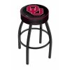 Holland Bar Stool Co. 30" 4" Oklahoma Cushion Seat, Blk Wrinkle Base Swivel Bar Stool -Kitchen & Dining Furniture Sales Store Holland20Bar20Stool20Co L8B1Oklhma