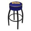 Holland Bar Stool Co. 30" 4" Penn State Cushion Seat, Blk Wrinkle Base Swivel Bar Stool -Kitchen & Dining Furniture Sales Store Holland20Bar20Stool20Co L8B1Pittsb