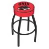 Holland Bar Stool Co. 25" 4" UNLV Cushion Seat, Blk Wrinkle Base Swivel Bar Stool -Kitchen & Dining Furniture Sales Store Holland20Bar20Stool20Co L8B1UNevLV