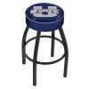 Holland Bar Stool Co. 25" 4" Utah State Cushion Seat, Blk Wrinkle Base Swivel Bar Stool -Kitchen & Dining Furniture Sales Store Holland20Bar20Stool20Co L8B1UtahSt