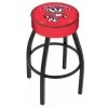 Holland Bar Stool Co. 30" Wisconsin "Badger" Cushion Seat, Blk Wrinkle Base Swivel Bar Stool -Kitchen & Dining Furniture Sales Store Holland20Bar20Stool20Co L8B1WI Bdg