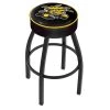 Holland Bar Stool Co. 30" 4" Wichita State Cushion Seat, Blk Wrinkle Base Swivel Bar Stool -Kitchen & Dining Furniture Sales Store Holland20Bar20Stool20Co L8B1WichSt